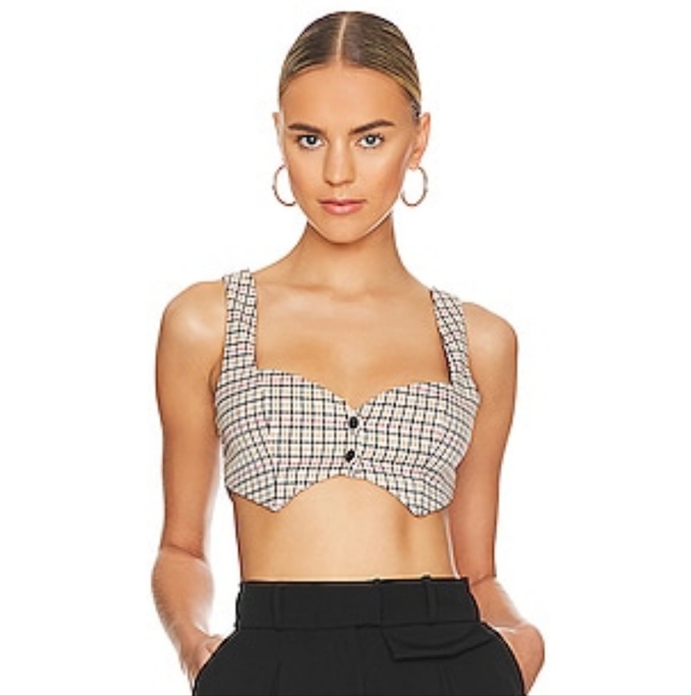 Trendy Plaid Crop Top